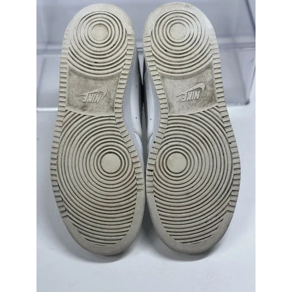 Nike Court Vision Low Top Women's Size 7.5 White Metallic Silver CD5434-111 - Picture 7 of 7